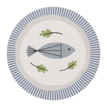 Spira of Sweden Top-Untersetzer "Fisch"
